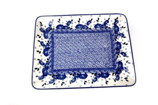 399 Bunzlau rechthoekige  Serveerschaal 2662X Serveerschalen